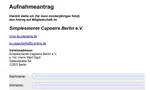 Mitgliedsantrag